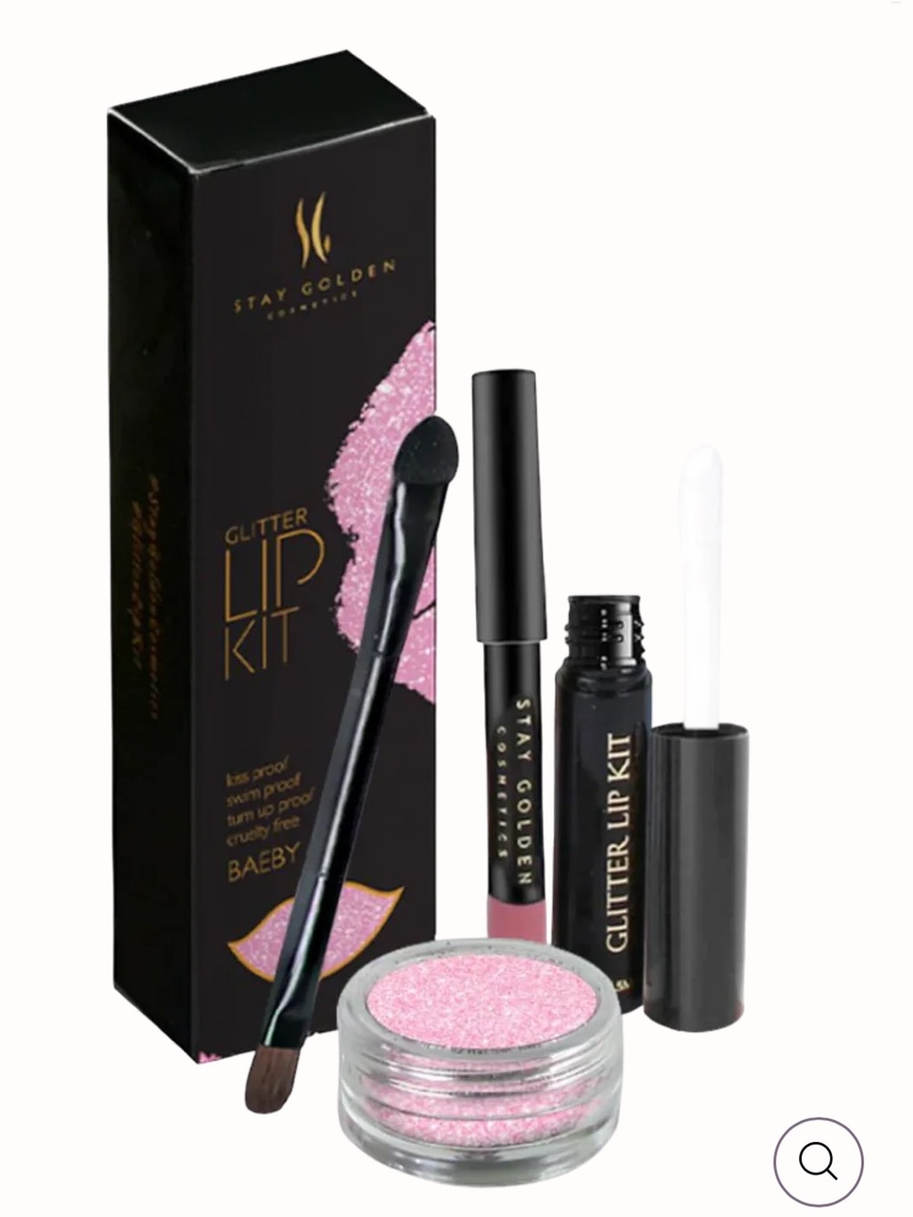 Glitter Lip Kit — Pink NWOT